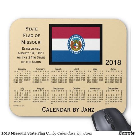 Missouri State Calendar